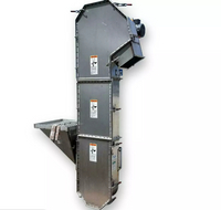 elevador de cangilones de polvo vertical efectivo